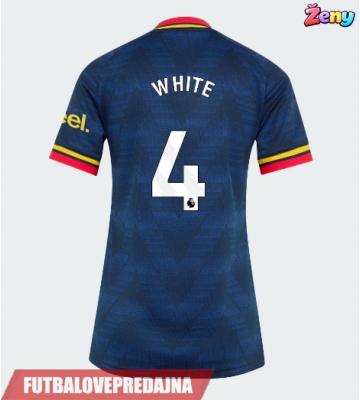 Lacne Ženy Futbalové dres Arsenal Ben White #4 2026-27 Krátky Rukáv - Preč